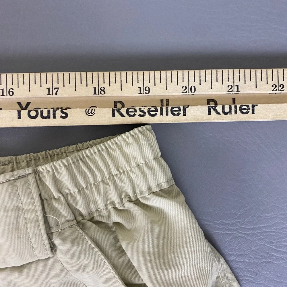 Reel Legends Cargo Shorts Performance Fishing Men's 2XL Tan Nylon Quick Dry NWOT